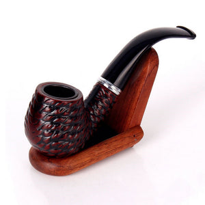 Classic Pattern Pipe Chimney Filter Smoking Pipes Herb Tobacco Pipes Cigar Gifts Narguile Weed Grinder Smoking Cigarette Holder